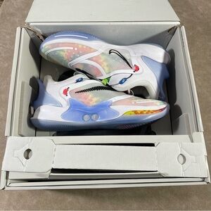 Nike‎ Adapt BB 2.0 US Charger Tie Dye Mens Basketball Shoes BQ5397 100 size 15